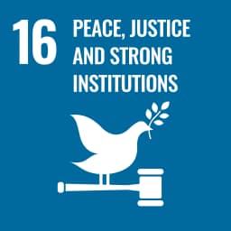 SDG 16: Peace, Justice & Strong Institutions